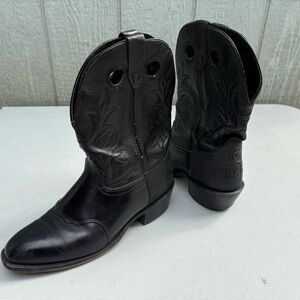 Durango Men's Black Leather Western Boots